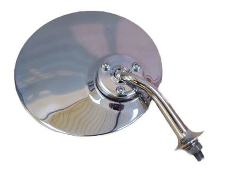 Rear View Mirror Complete with 70mm Stem and Nut